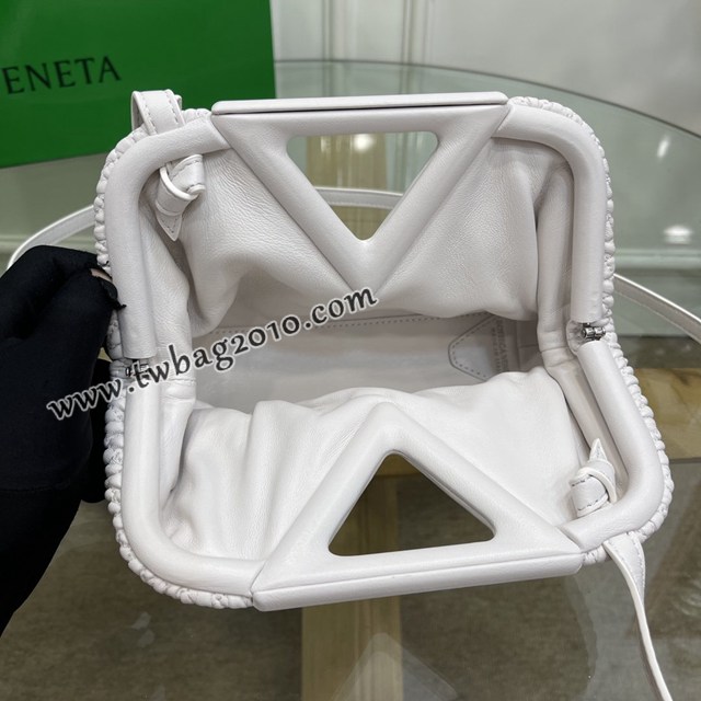 Bottega veneta高端女包 8546B BV寶緹嘉2021包包最新triangle倒三角手提單肩斜挎包三角包  gxz1277